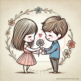 love wedding vectors 102