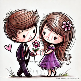 love wedding vectors 1050