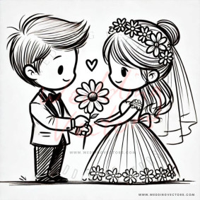 love wedding vectors 12673