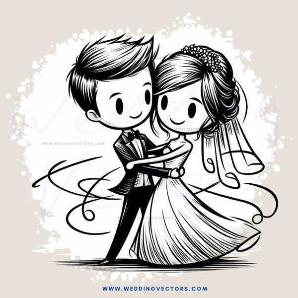 a couple hugs and twirls together