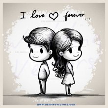 love forever illustration