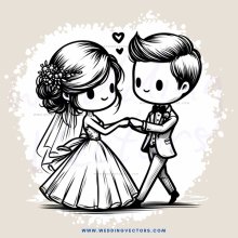a couple dancing together
