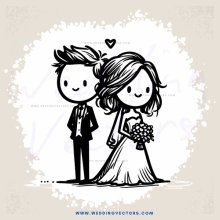 the bride and groom