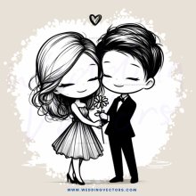 love story in black and white