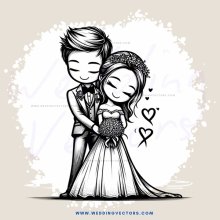 a couple embracing in love