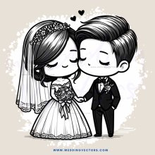 wedding couple kissing