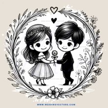 a couple in an engagement ring