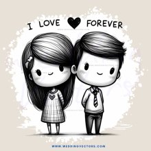 i love forever cartoon