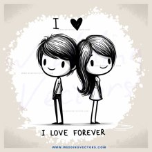 love forever comic strip