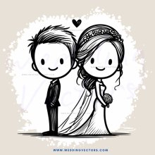 a couple in black and white portrait