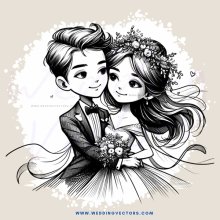 the couple is happy