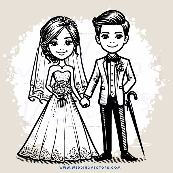 wedding ring picture in black and white