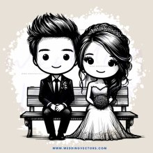 a couple sitting on a bench