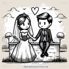 a couple holding hands on a bench