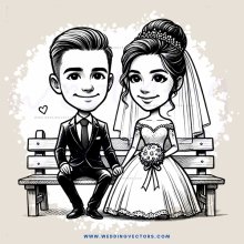 a couple sitting on a bench