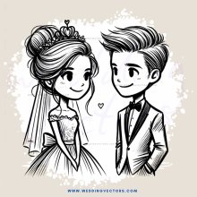 couple smiling with rings on their fingers