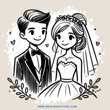 wedding couple portrait