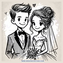 young couple posing together