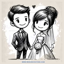 wedding couple posing for picture