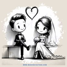 love story in black and white