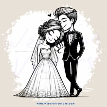 a wedding portrait