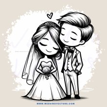 love and marriage portrait