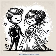 engagement picture with a bride and groom