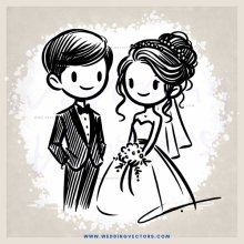 bride and groom portrait