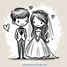 a bride and groom's picture