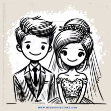 a young couple's picture