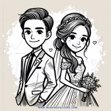 a couple's smiling portrait
