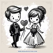 engaged couple holding hands and hearts