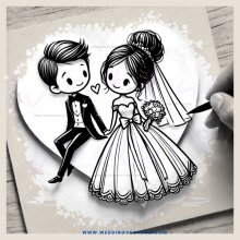 a man and woman on a pin