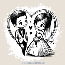 a boy and girl standing next to each other