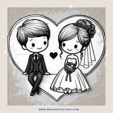 wedding heart clip art