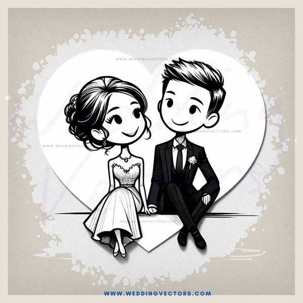 wedding clipart cartoon picture