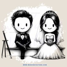 a man and woman sitting on a bench