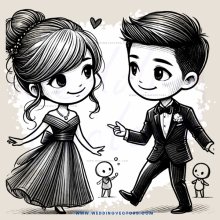 boy and girl dancing together