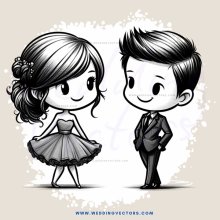 boy and girl cartoon