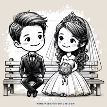 a couple sitting on a bench
