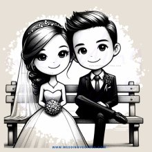 a man and woman on a bench