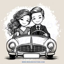 couple in car