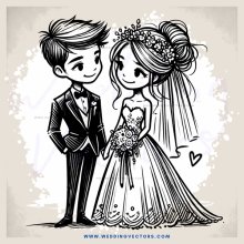 couple standing side by side