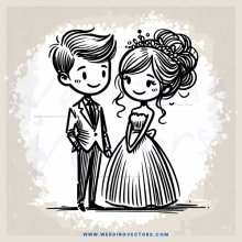 man and woman standing together