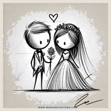 newly married couple