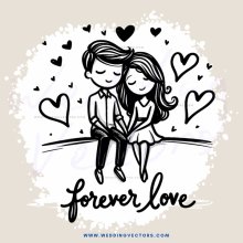 forever love couple poster