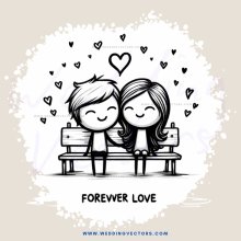 forever love cartoon image