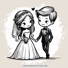 wedding couple posing for picture