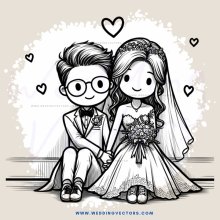 a man and woman sitting together with rings on their fingers