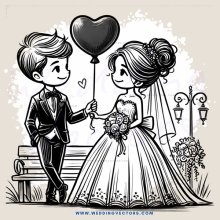 wedding preparation and bouquet delivery